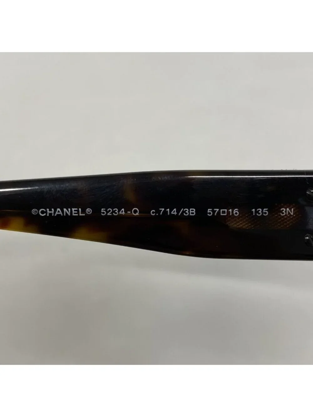 Chanel Sunglasses Dark Brown Gold Eyewear